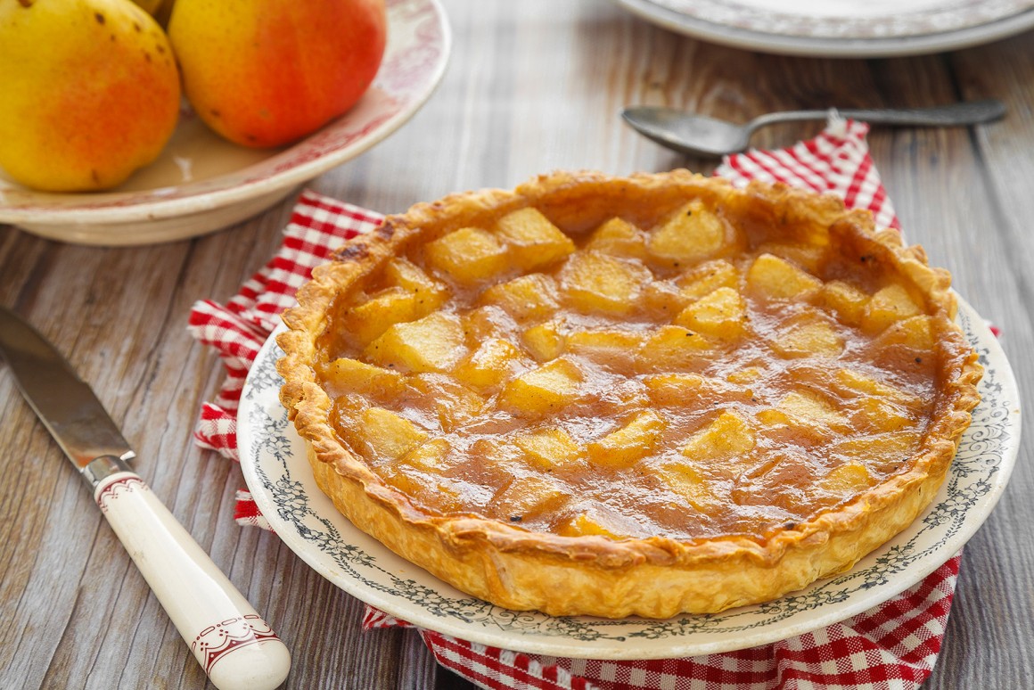 Blitzschneller Birnenkuchen