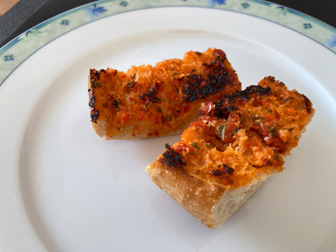 Kräuterbrote vom Grill