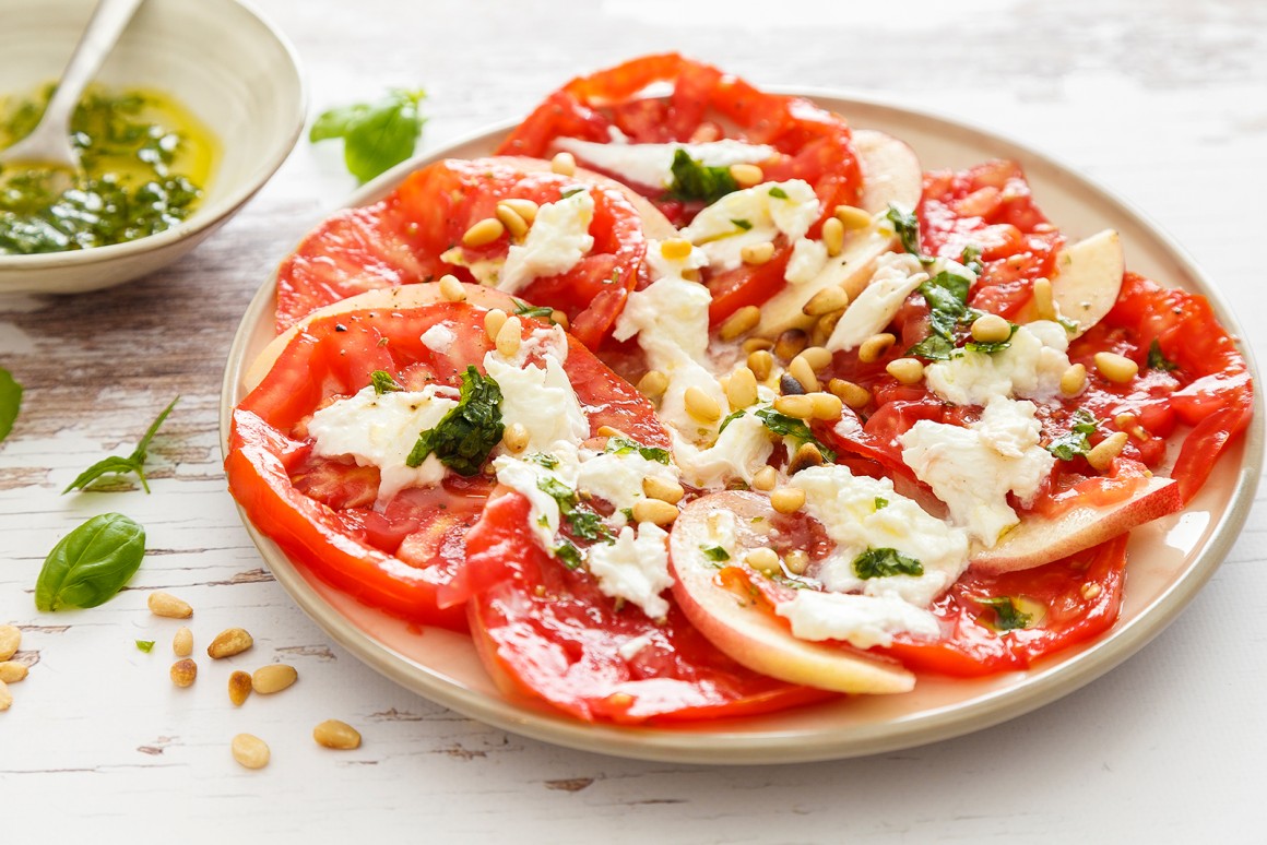 Nektarinen-Carpaccio