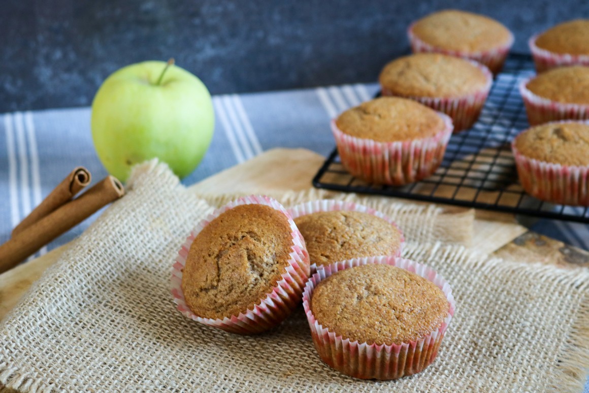 Apfel-Vollkorn-Muffins - Rezept