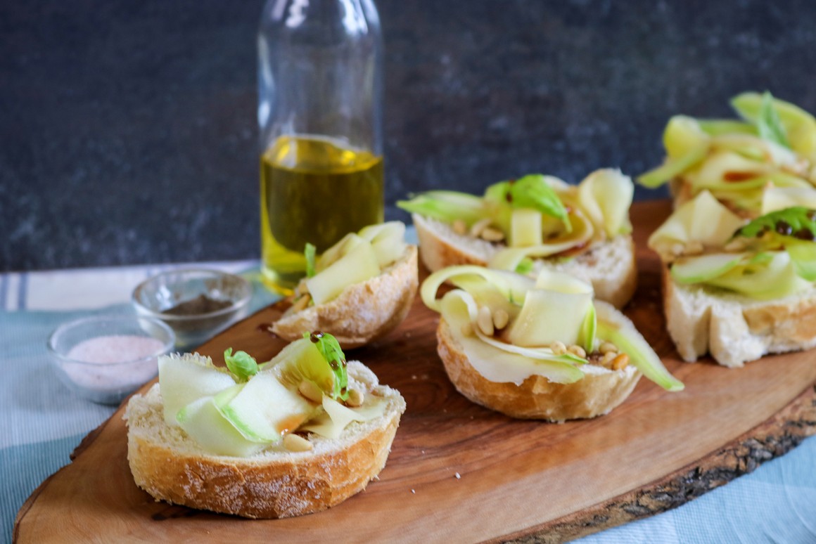 Zucchini Bruschetta