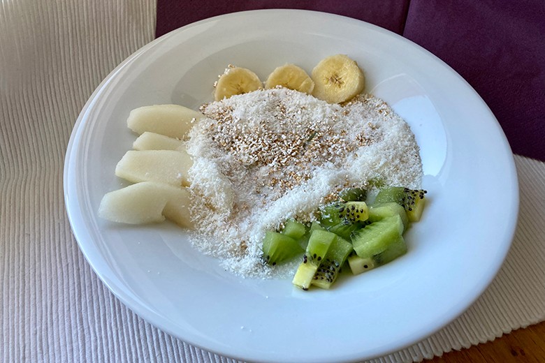 Exotisches Amaranth-Kokos-Müsli