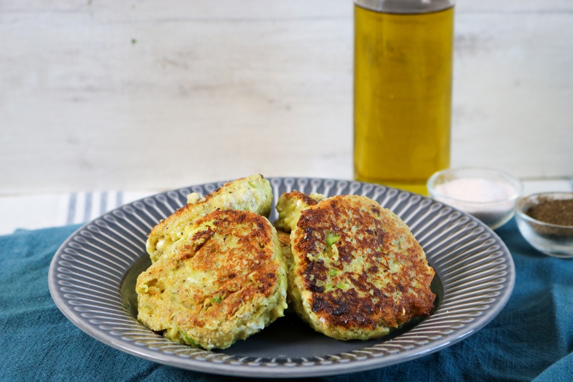 Zucchini-Curry-Frikadellen