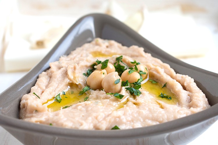 Hummus mit Apfelmus