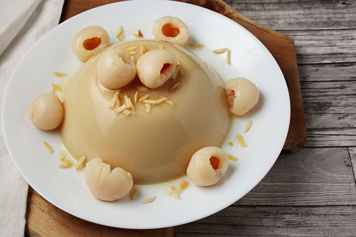 Wackelpudding aus Mandelmilch - Rezept