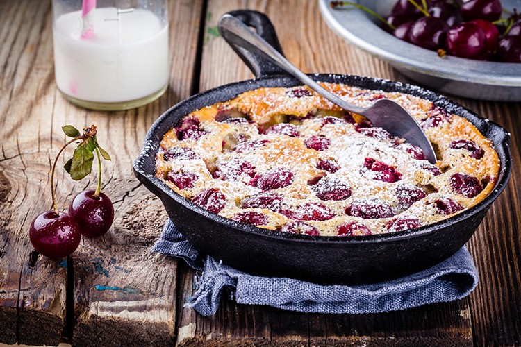 Sauerkirsch-Clafoutis