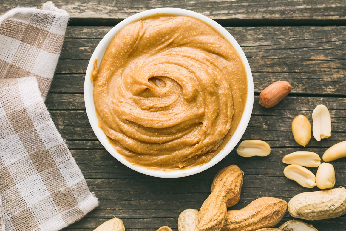 Einfache Erdnussbutter