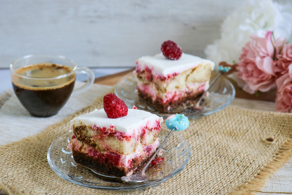 Himbeer-Tiramisu ohne Ei und Alkohol