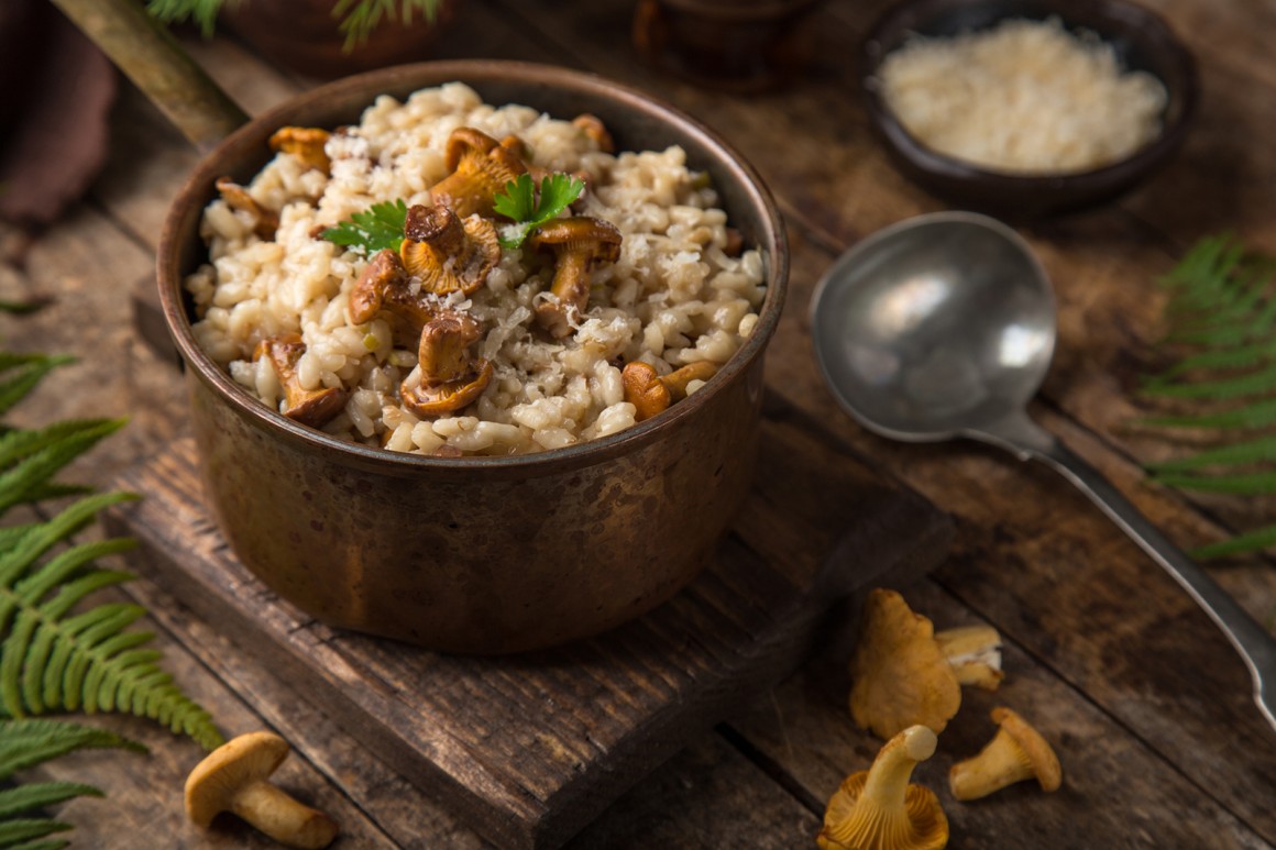 Pfifferling-Risotto