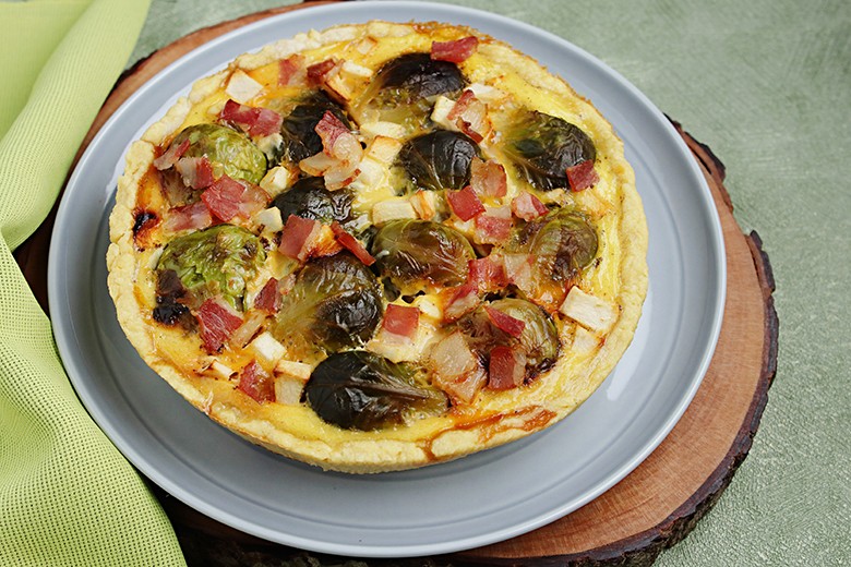 Rosenkohl-Quiche