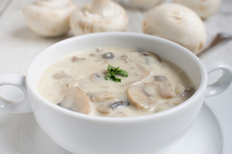 Pilzcremesuppe