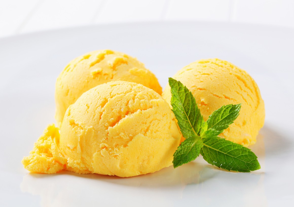 Orangen-Eis