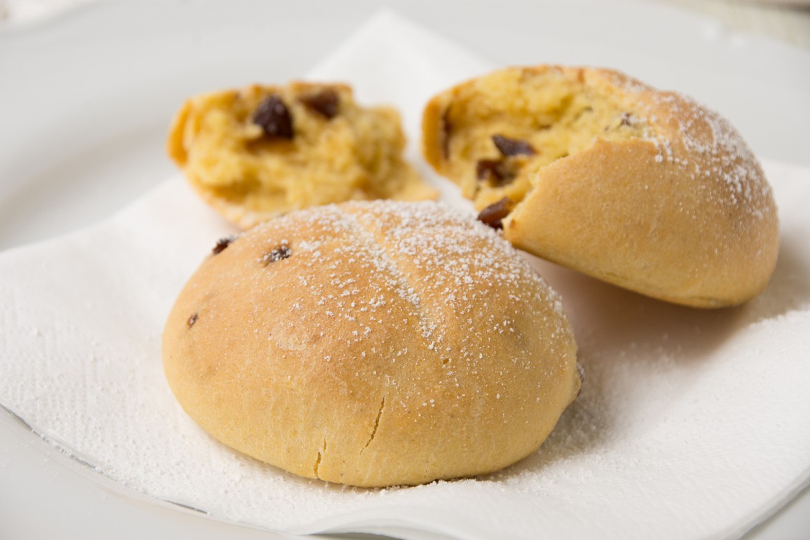 Süße Maisbrötchen