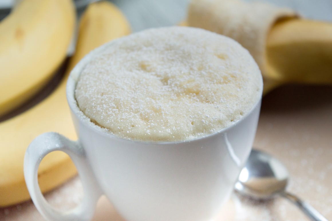 Tassenkuchen mit Sahne