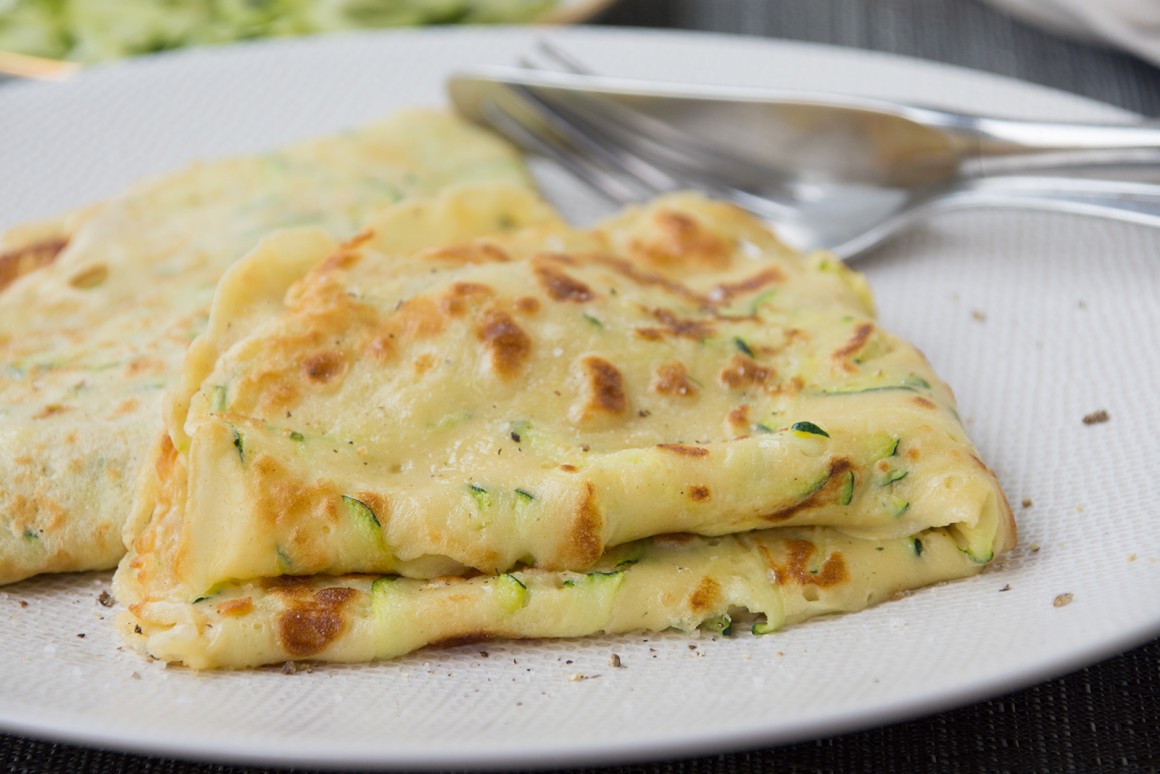 Zucchinipfannkuchen