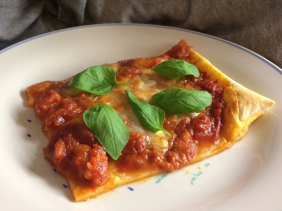 Blätterteigpizza