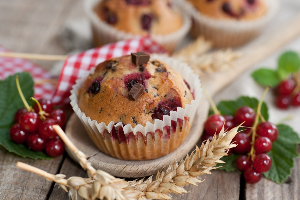 Johannisbeermuffins - Rezept