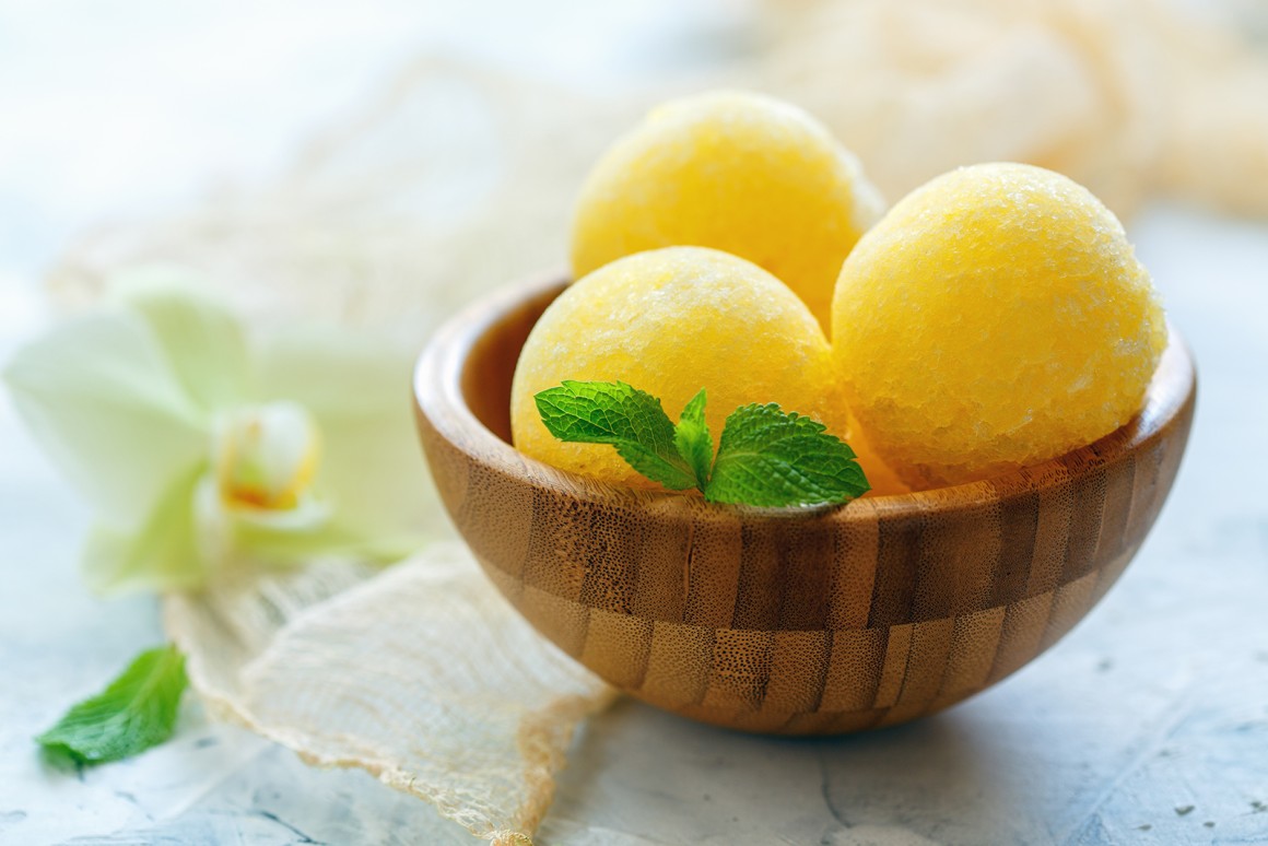 Melonensorbet