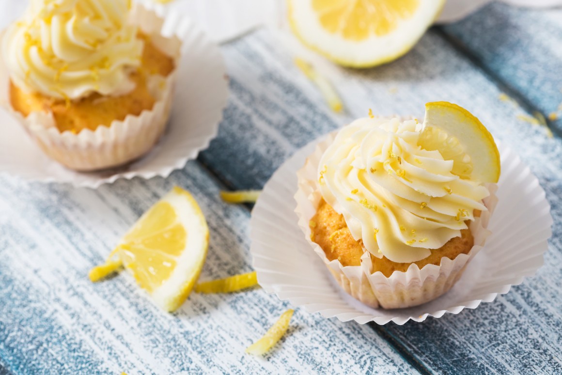 Zitronen-Cupcakes