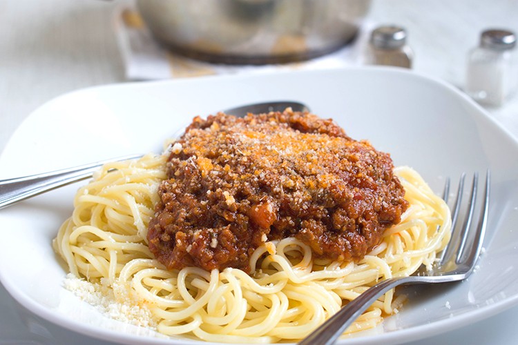 Mamas Spaghetti Bolognese