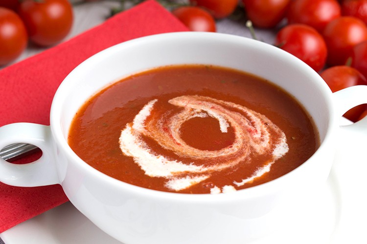 Cremige Tomatensuppe