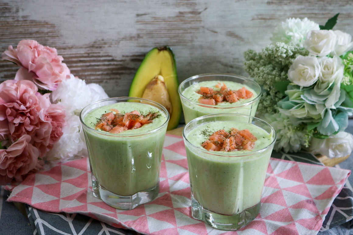 Avocadocreme im Gläschen