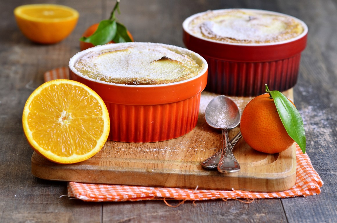 Orangensoufflés