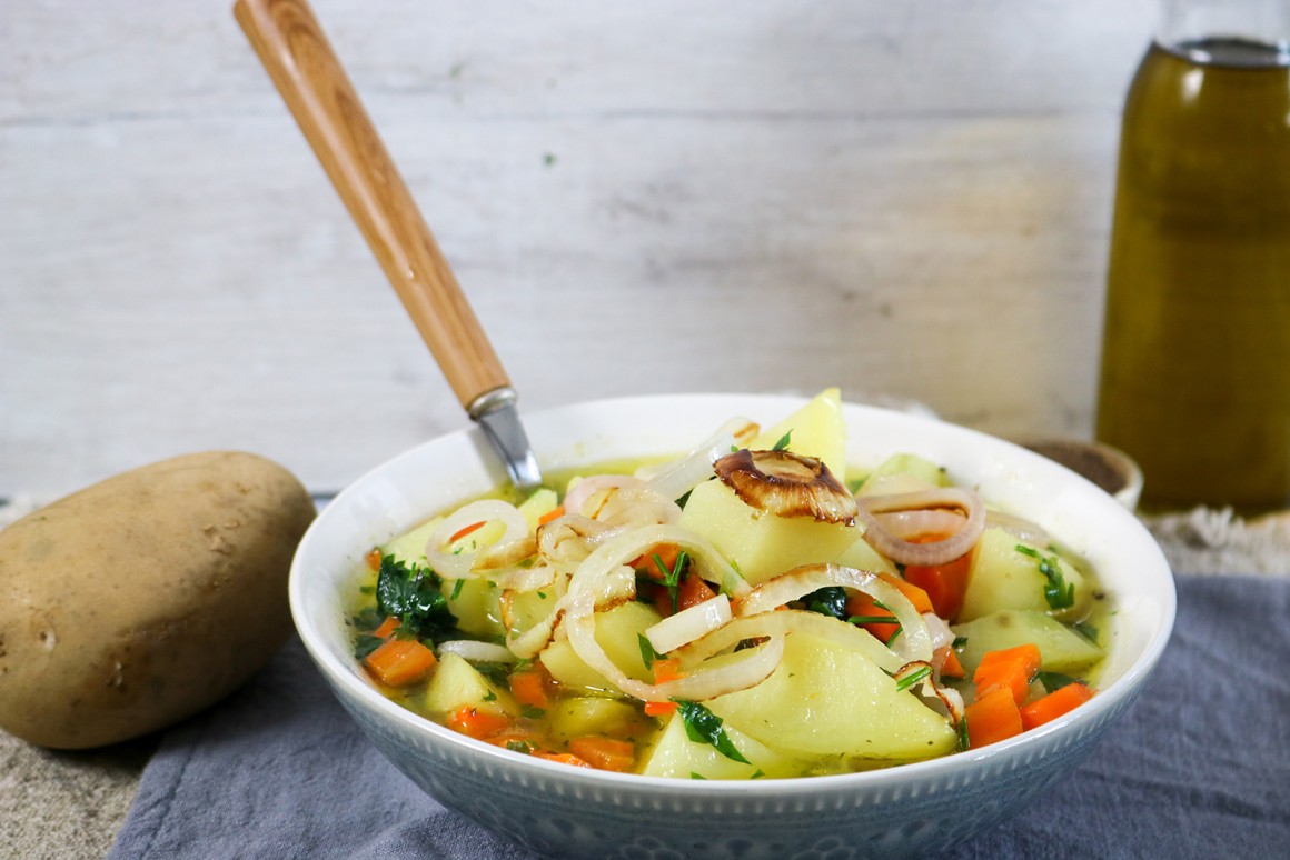 Kartoffel-Möhrensuppe