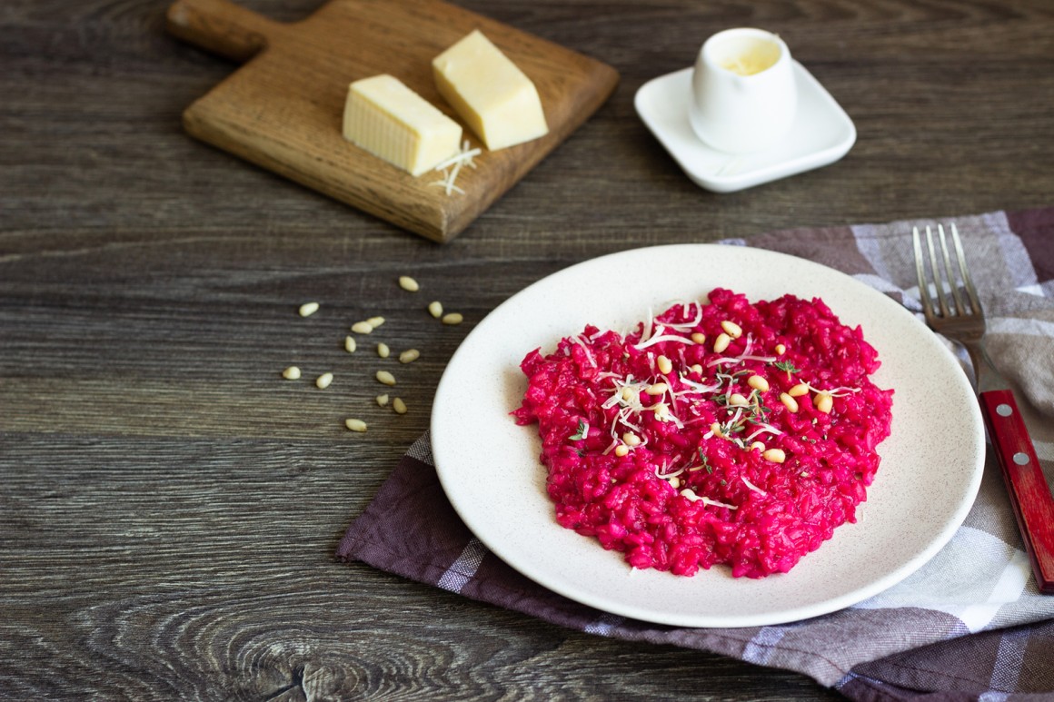 Rote-Bete-Risotto