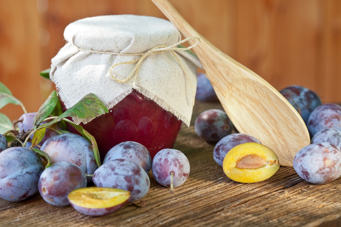 Feine Zwetschgenmarmelade