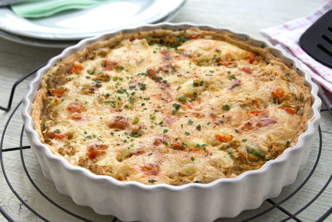 Sauerkrautkuchen - Rezept