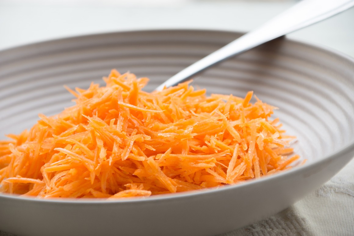 Schneller Möhrensalat