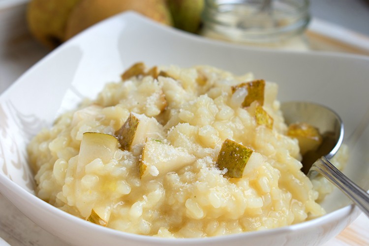 Birnenrisotto
