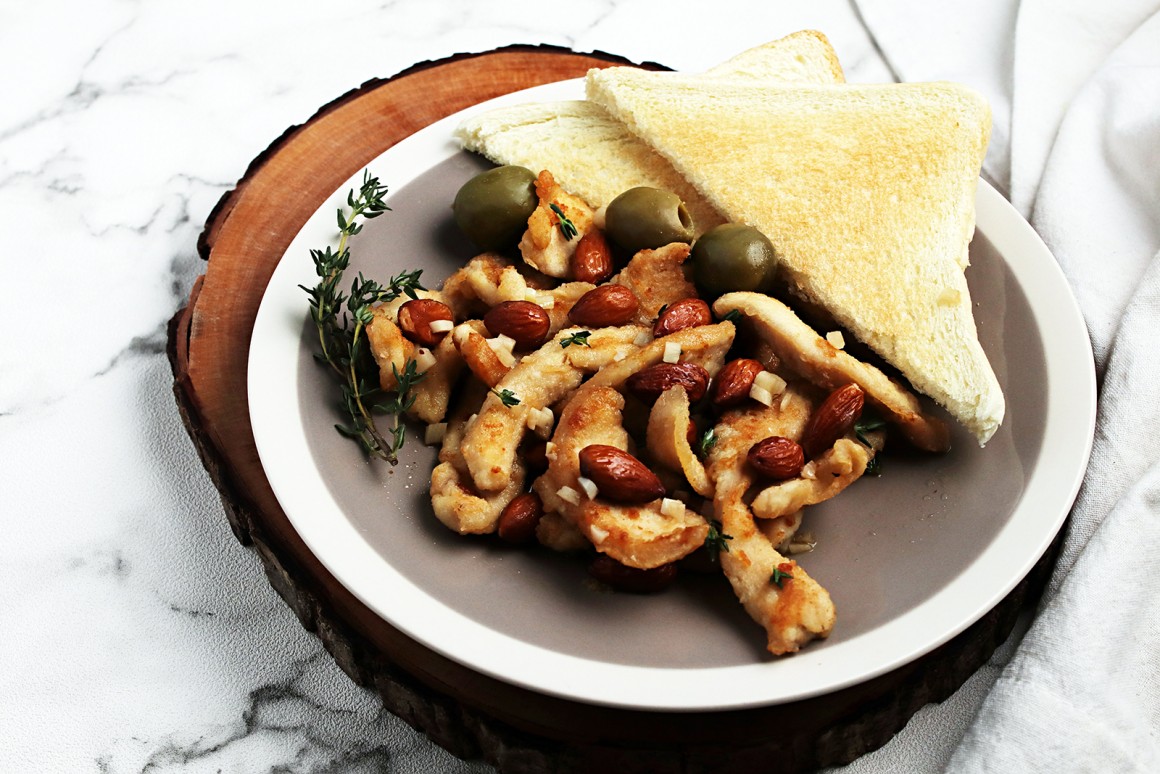 Hühnchen in Sherrysauce
