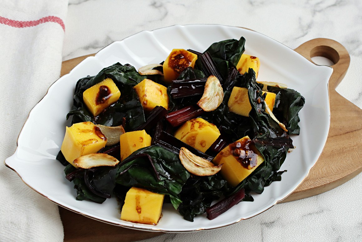 Mango-Mangold-Salat - Rezept