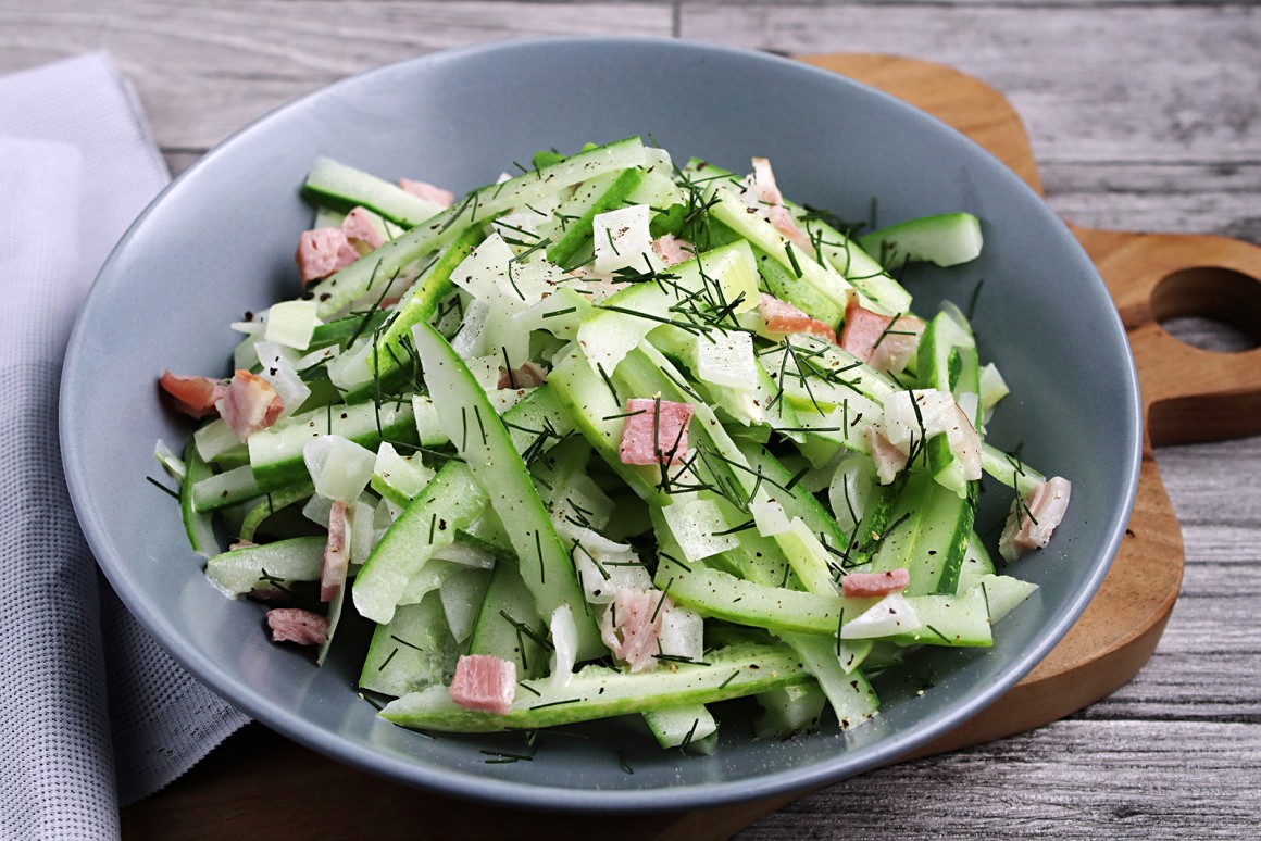 Gurkengemüse mit Dill - Rezept