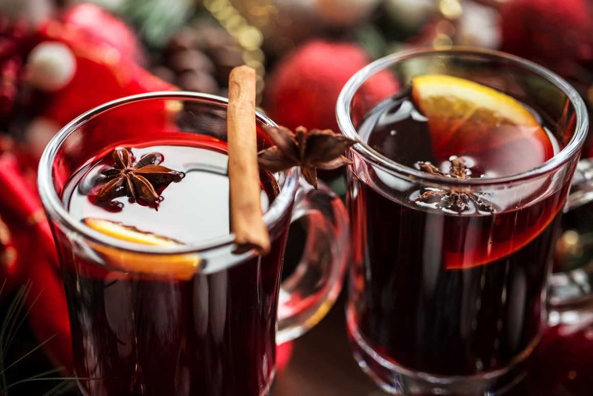 Glühwein mit Rum - Rezept