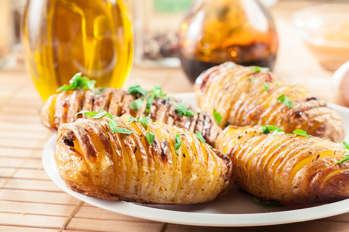 Ofenkartoffeln nach schwedischer Art - Rezept