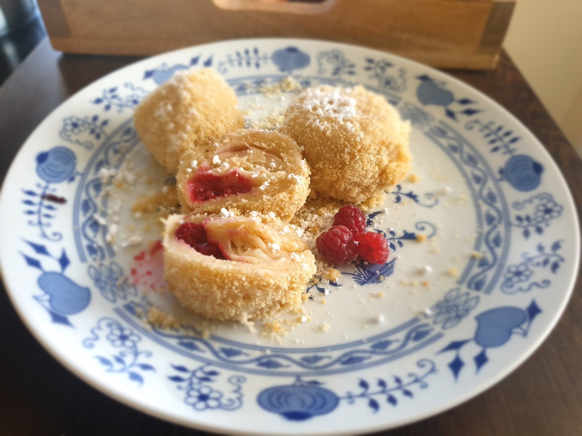 Himbeerknödel