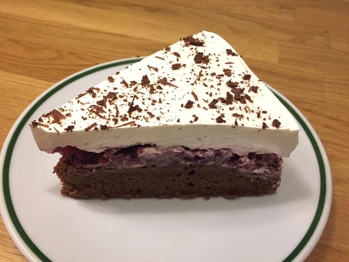 Sahne-Kirsch-Torte