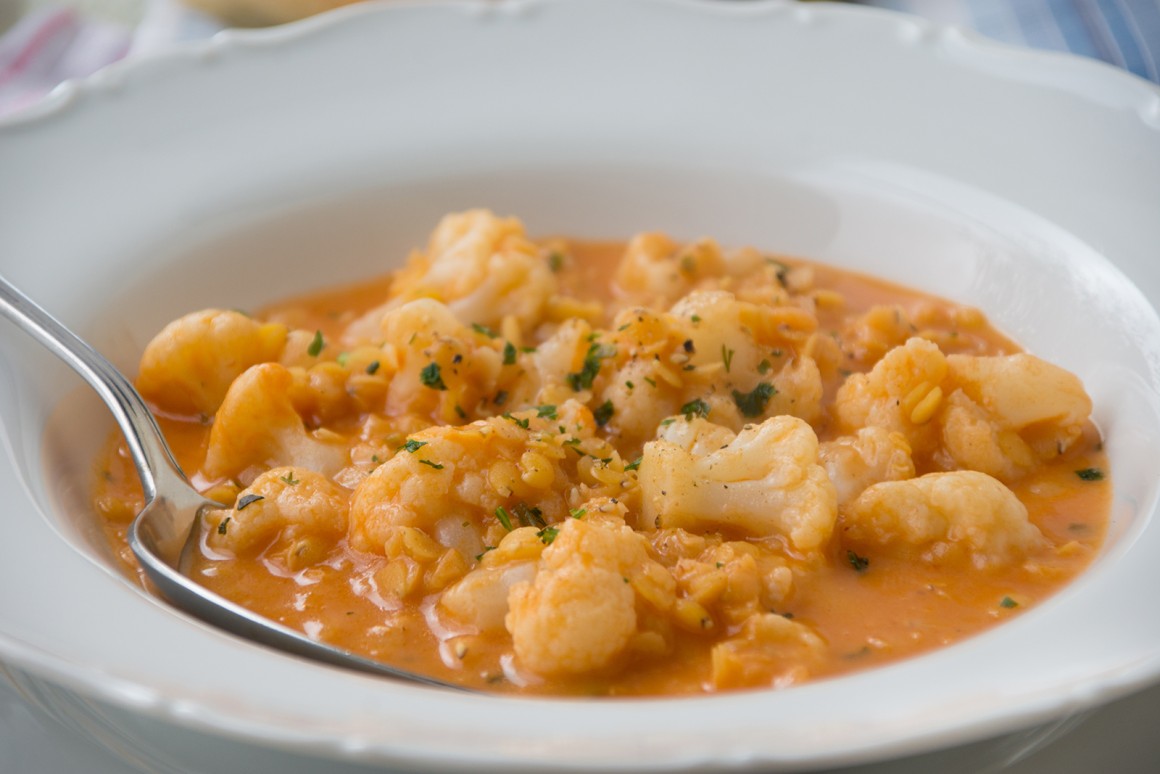 Indische Blumenkohlsuppe