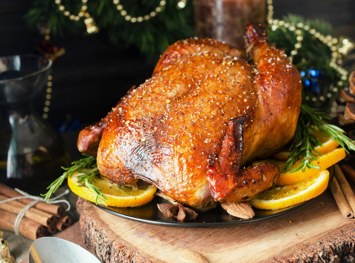 Roast Turkey mit Kräuterfüllung