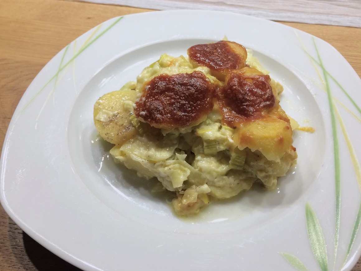 Kartoffelauflauf mit Käse