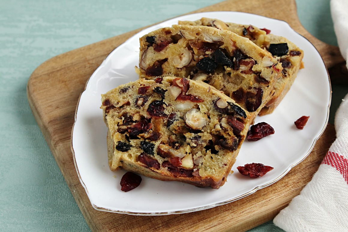 Zuckerfreier Früchtekuchen