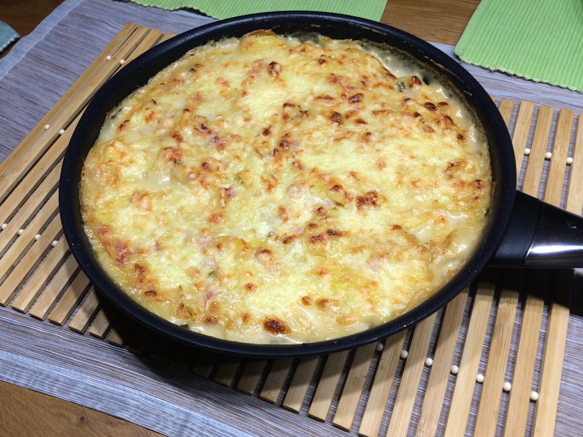 Überbackene Bratkartoffeln - Rezept