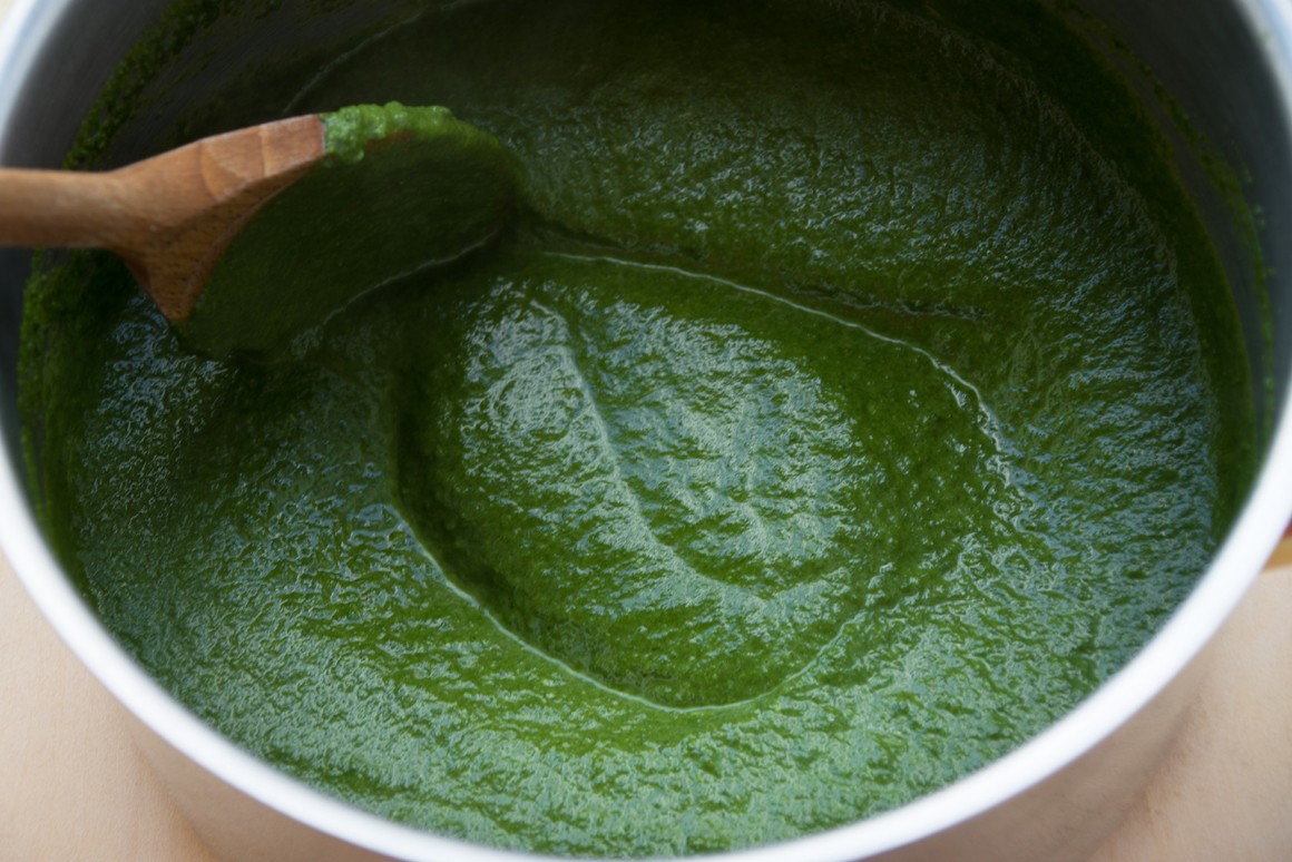 Vegane Spinatsauce