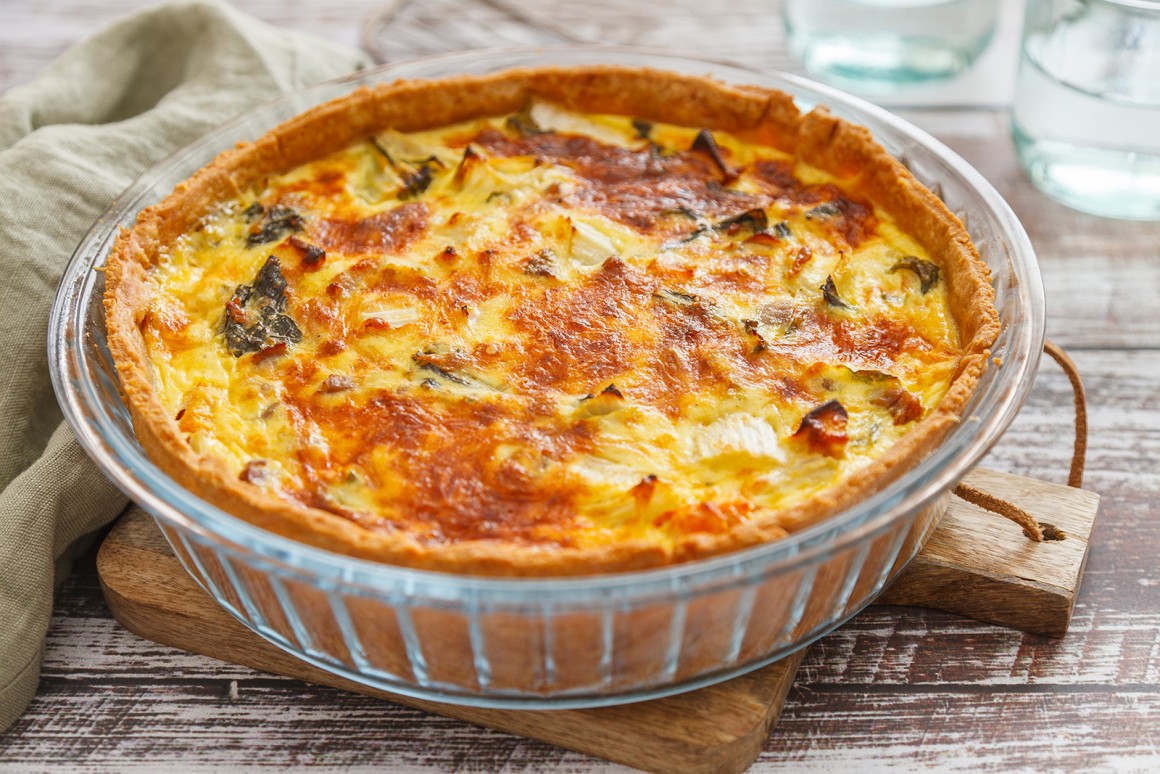 Kürbis-Mangold-Quiche