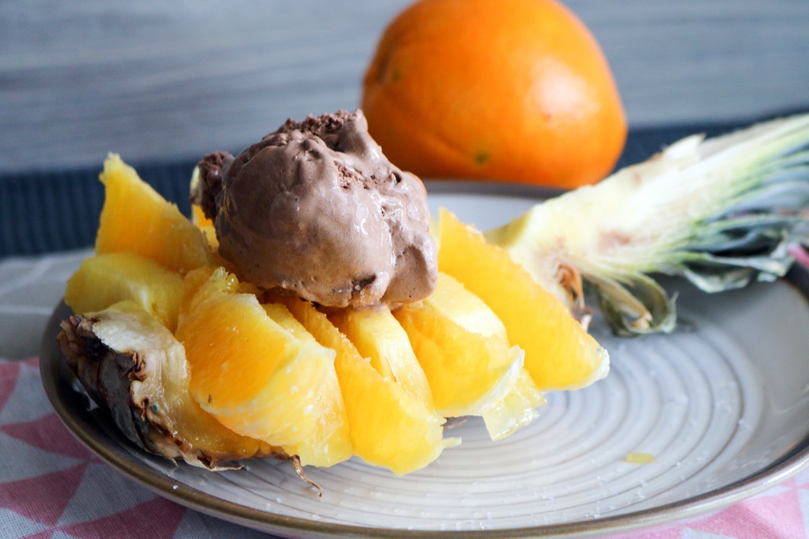Marinierte Ananas