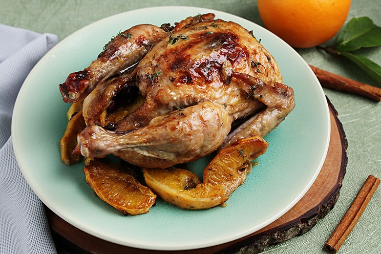 Orangen-Hähnchen