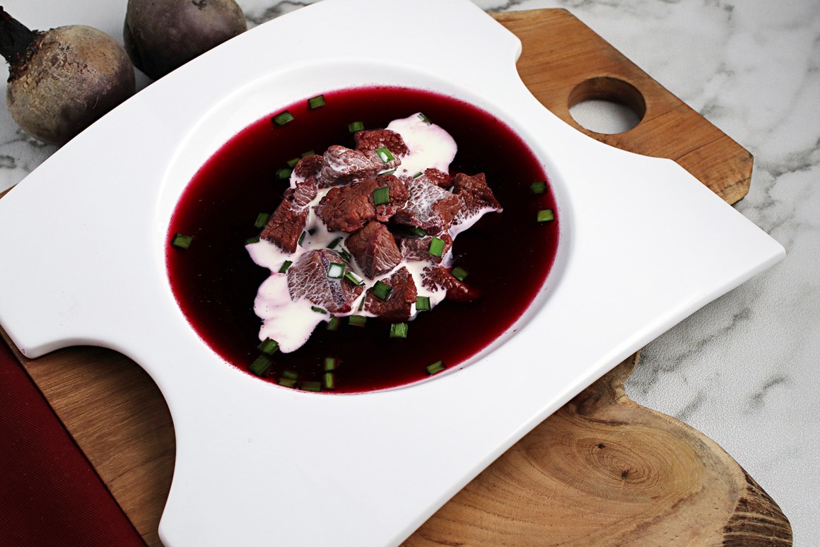 Rote Bete-Suppe